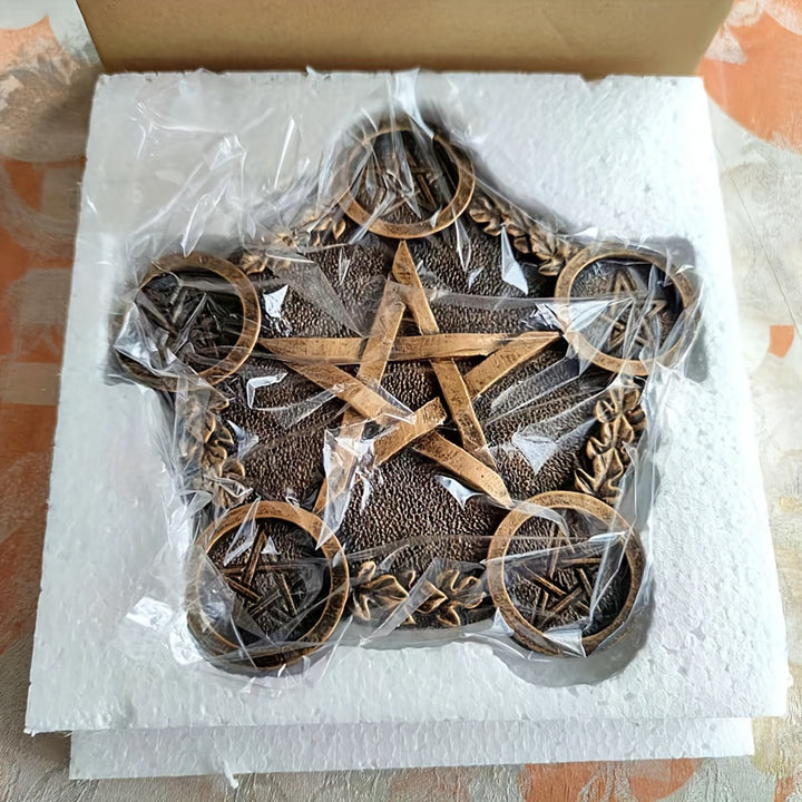 Pentacle Tea Light Candle Holder | Green Witch Creations