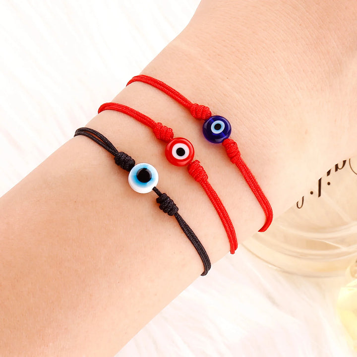 Evil Eye Adjustable Bracelet For Sale | Green Witch Creations