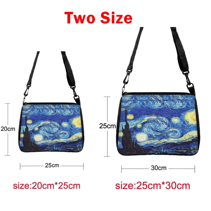 Moon Phase Tree Purse