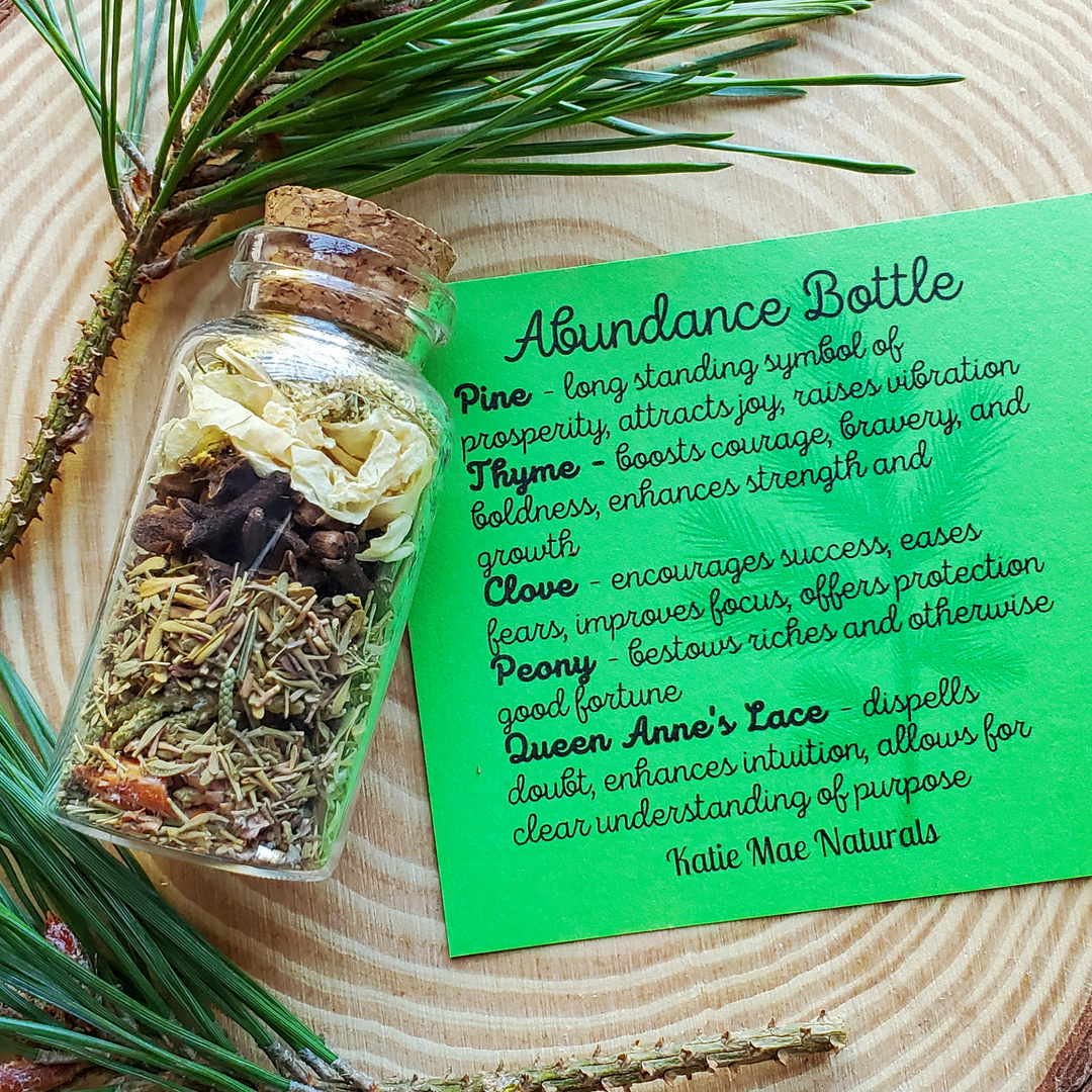 Abundance Spell Bottle