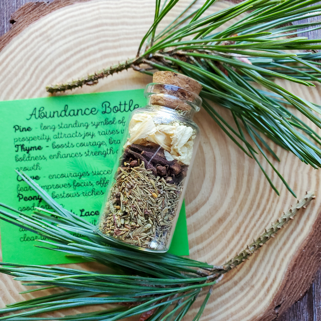 Abundance Spell Bottles