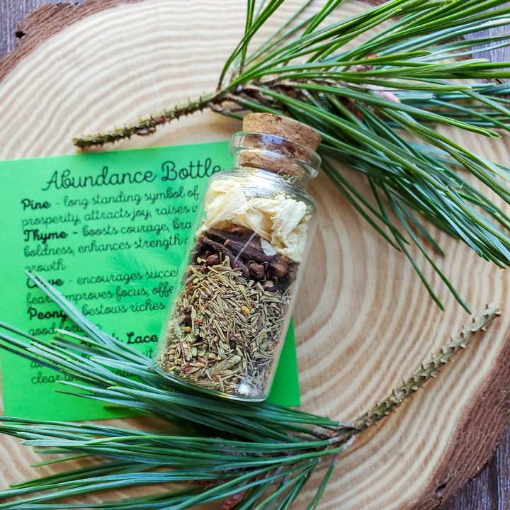 Abundance Spell Bottles