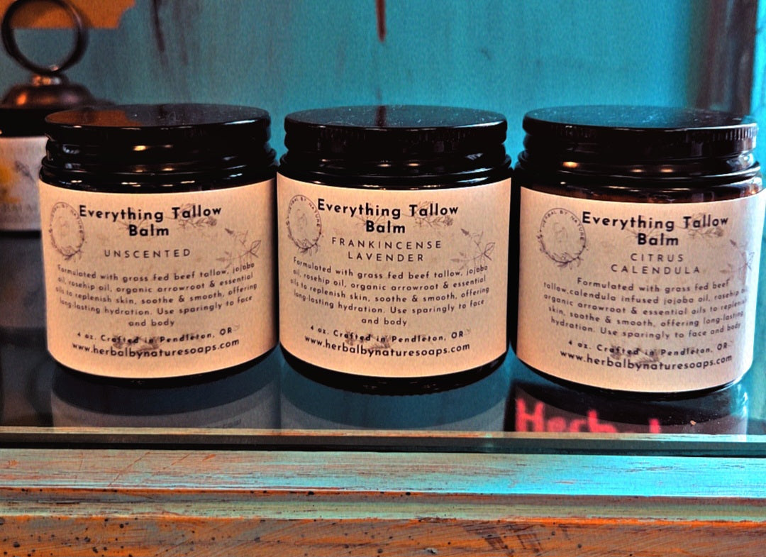 All Natural Tallow Balms