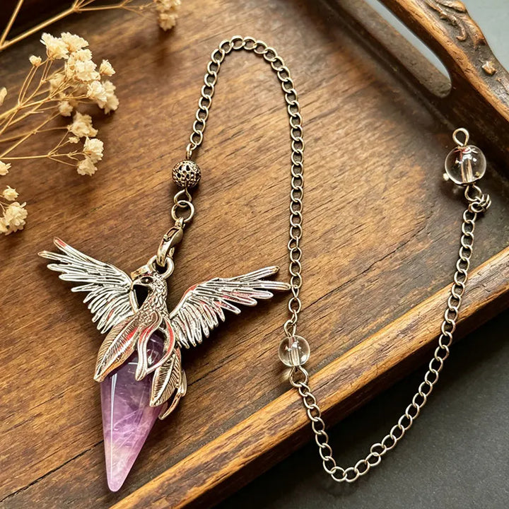 Amethyst Phoenix Pendulums