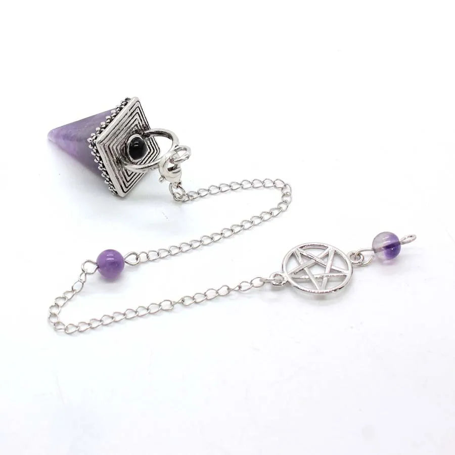 Amethyst Pyramid Pendulums