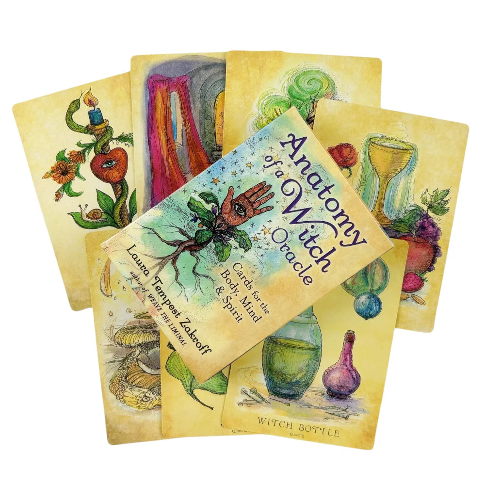 Buy Anatomy Of A Witch Oracle Deck – Green Witch Creations