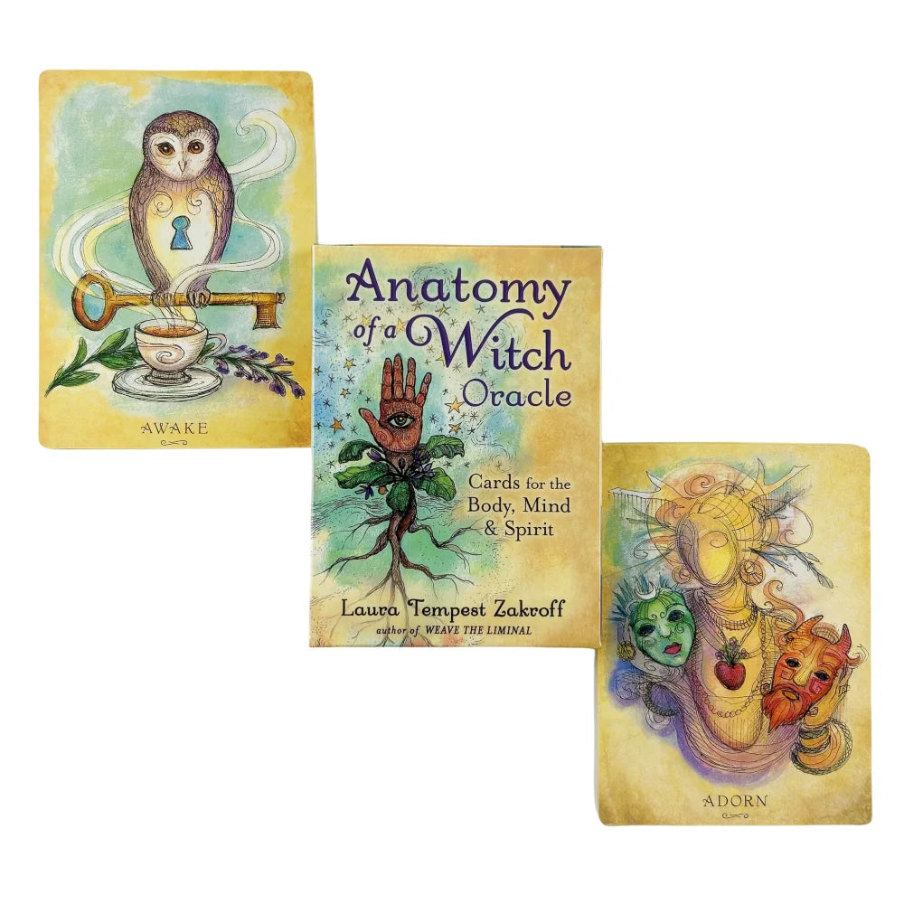 Anatomy Of A Witch Oracle Cards