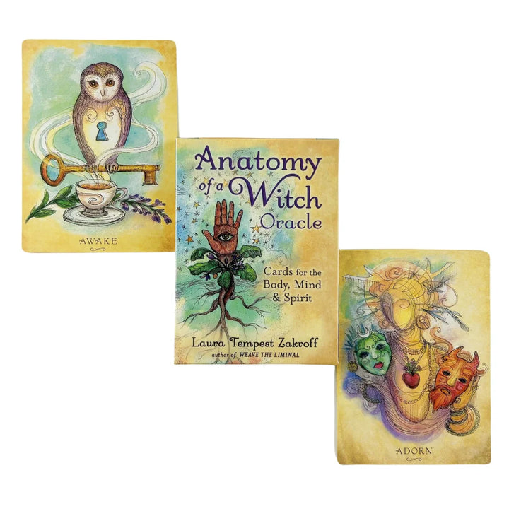 Anatomy Of A Witch Oracle Cards