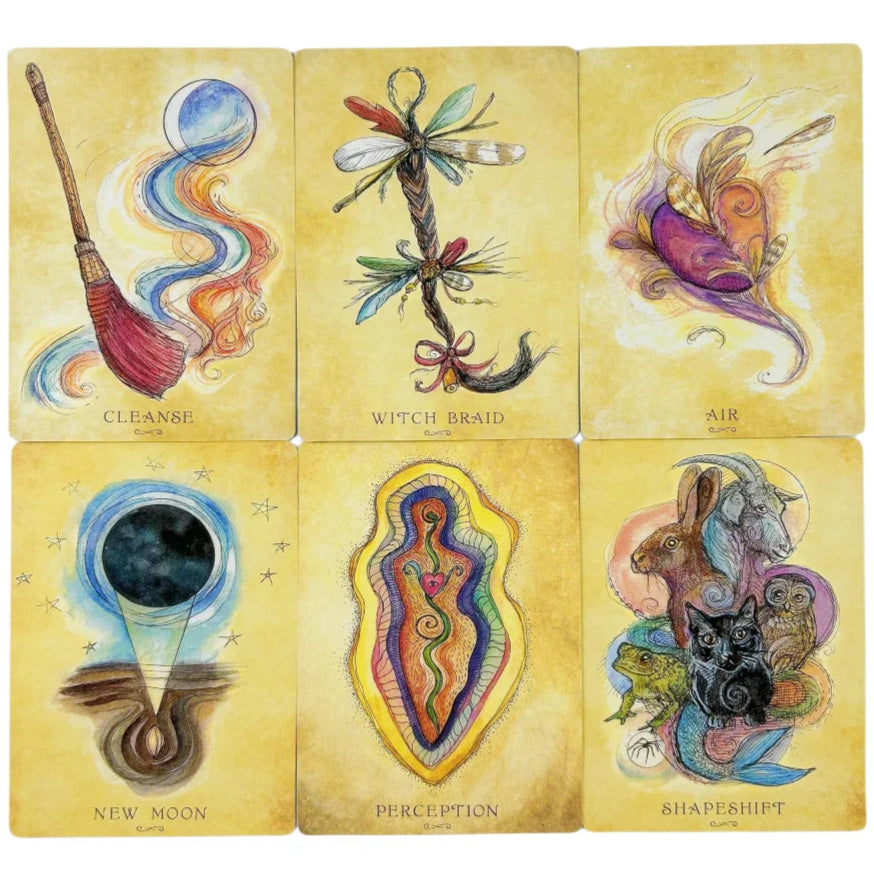 Anatomy Of A Witch Oracle Cards