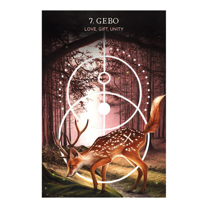 Animal Guide Rune Cards - Gebo