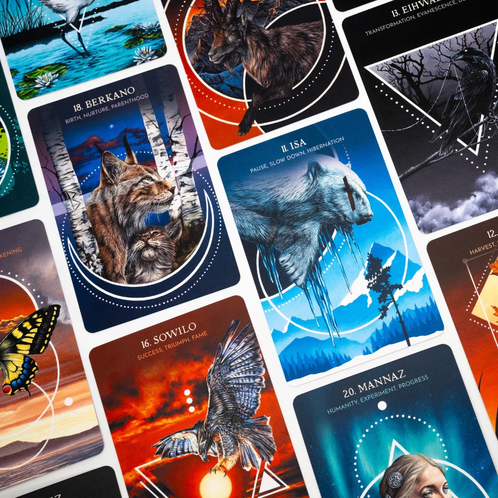 Animal Guide Rune Cards For Sale
