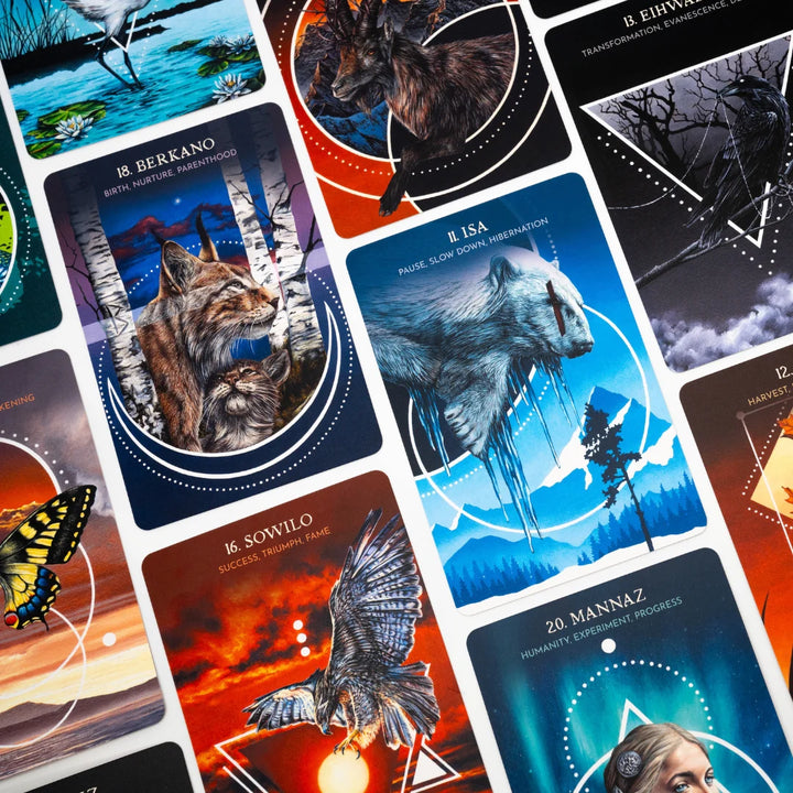 Animal Guide Rune Cards For Sale