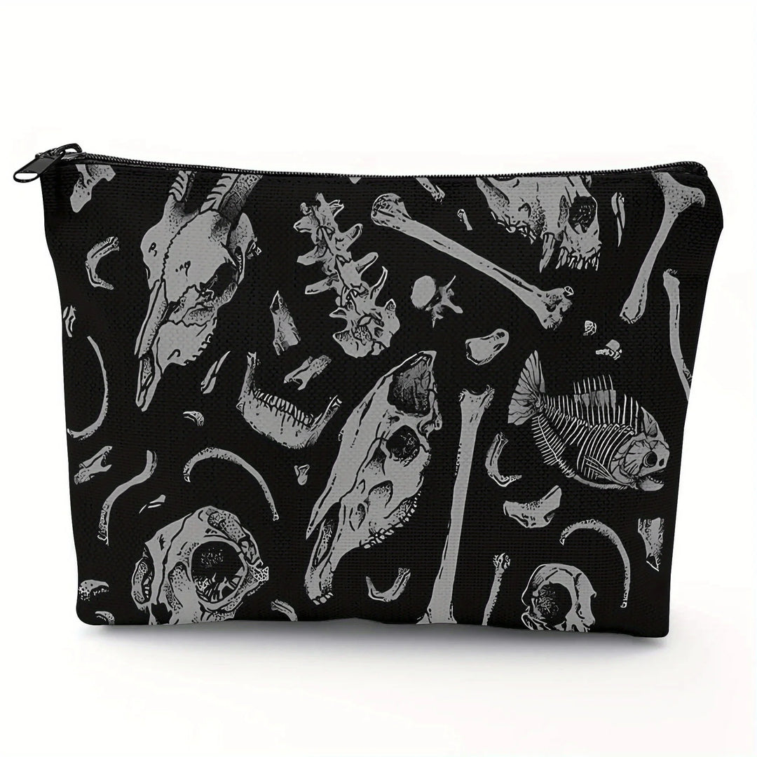 Animal Skulls Makeup Bag