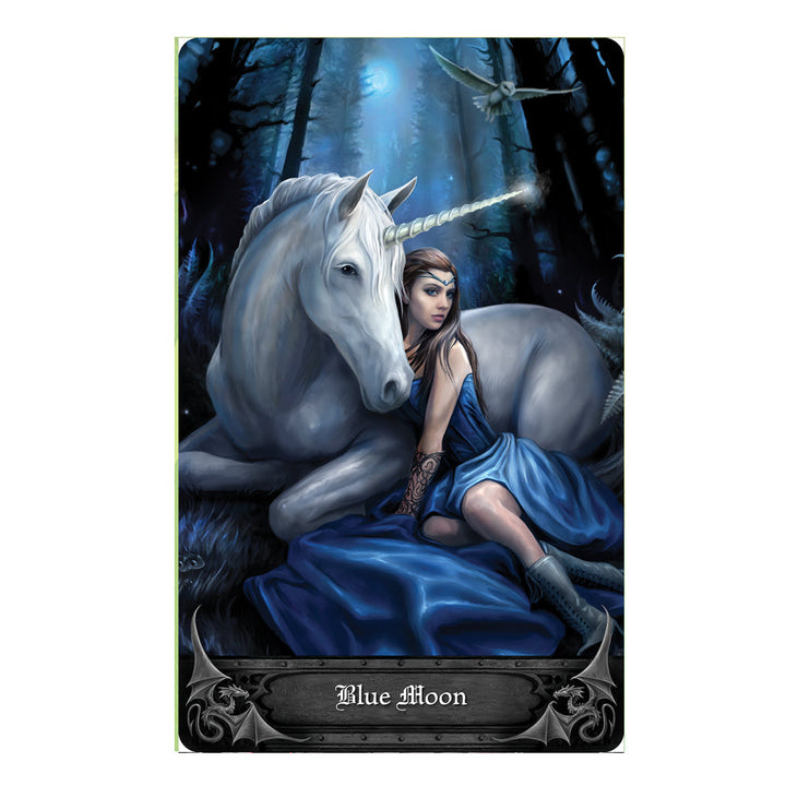 Anne Stokes Gothic Oracle Blue Moon
