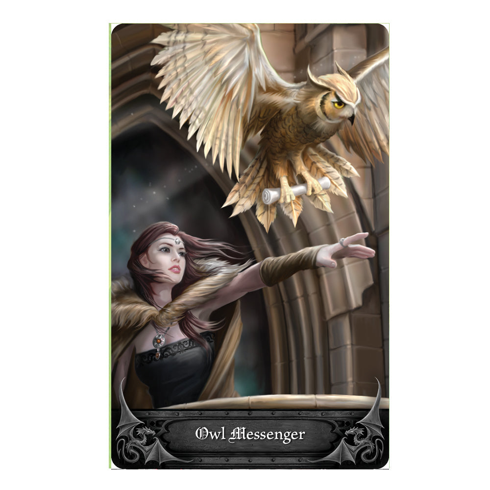 Anne Stokes Gothic Oracle Owl Messenger