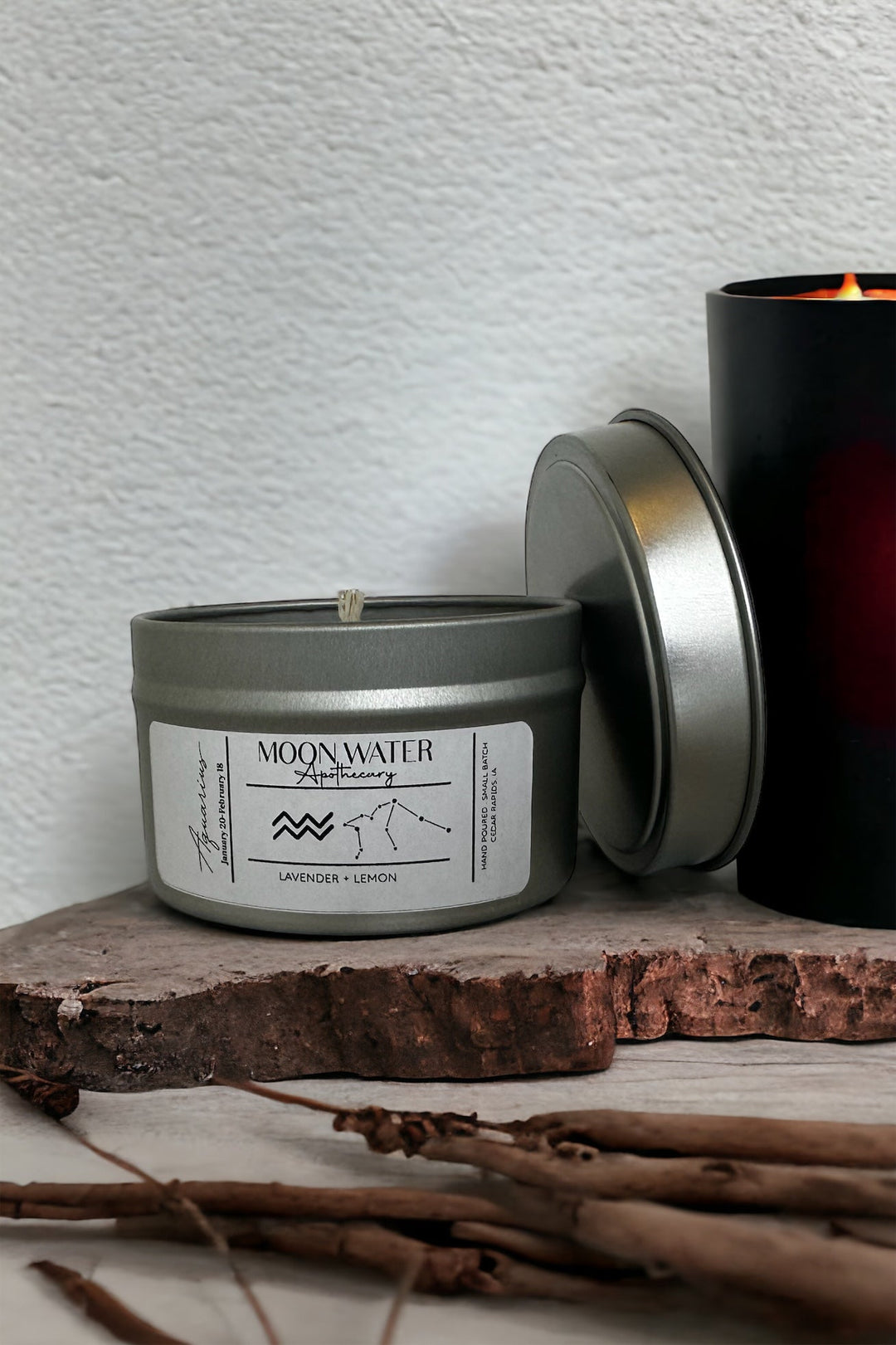 Aquarius Candle