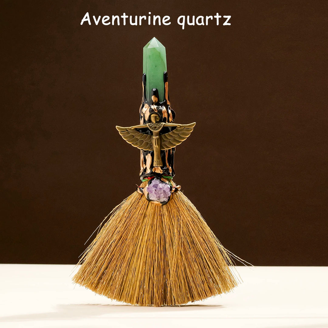 Aventurine Witch Broom