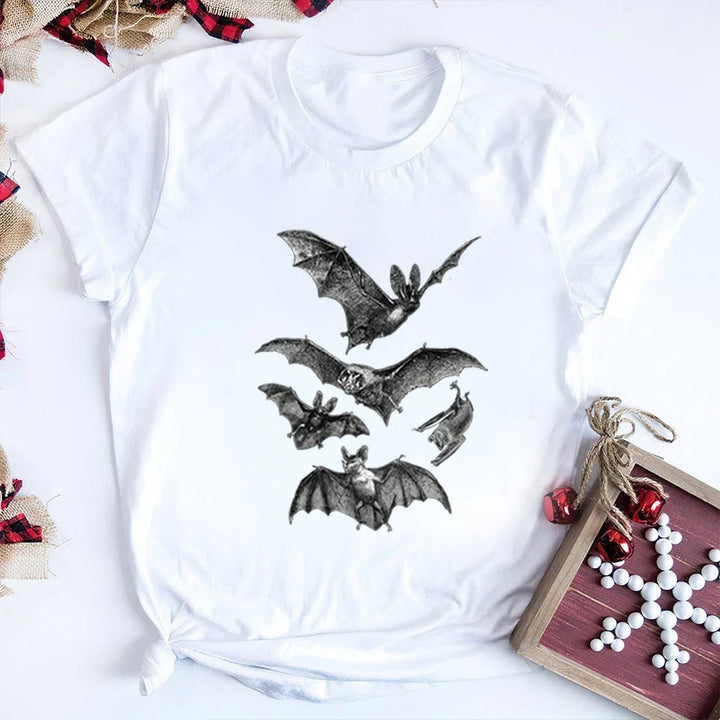Bat White T-Shirt