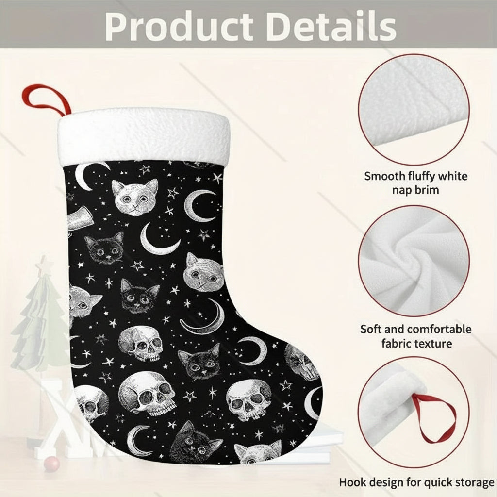Black Cat Christmas Stockings
