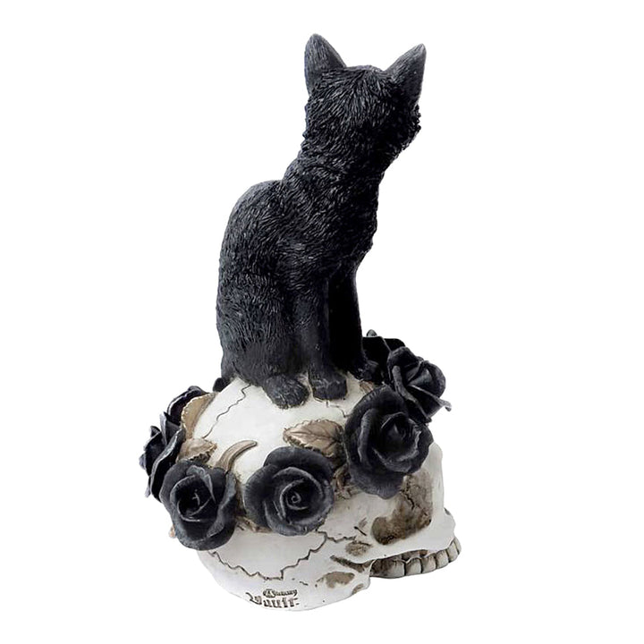 Black Cat Familiar Statues