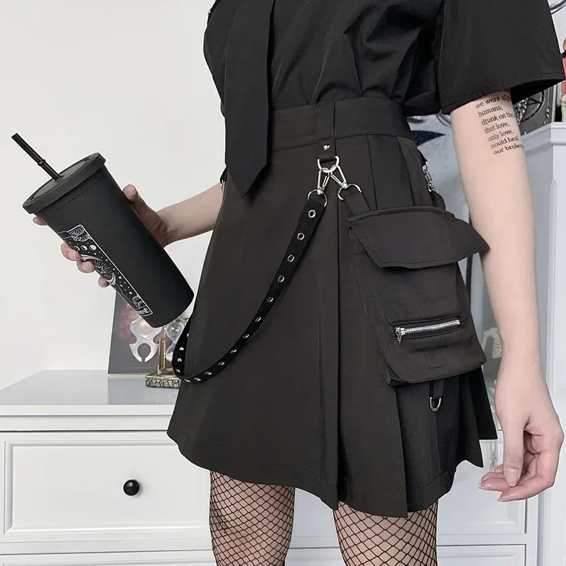 Black Gothic Skirt