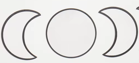 Black Moon Wall Mirror