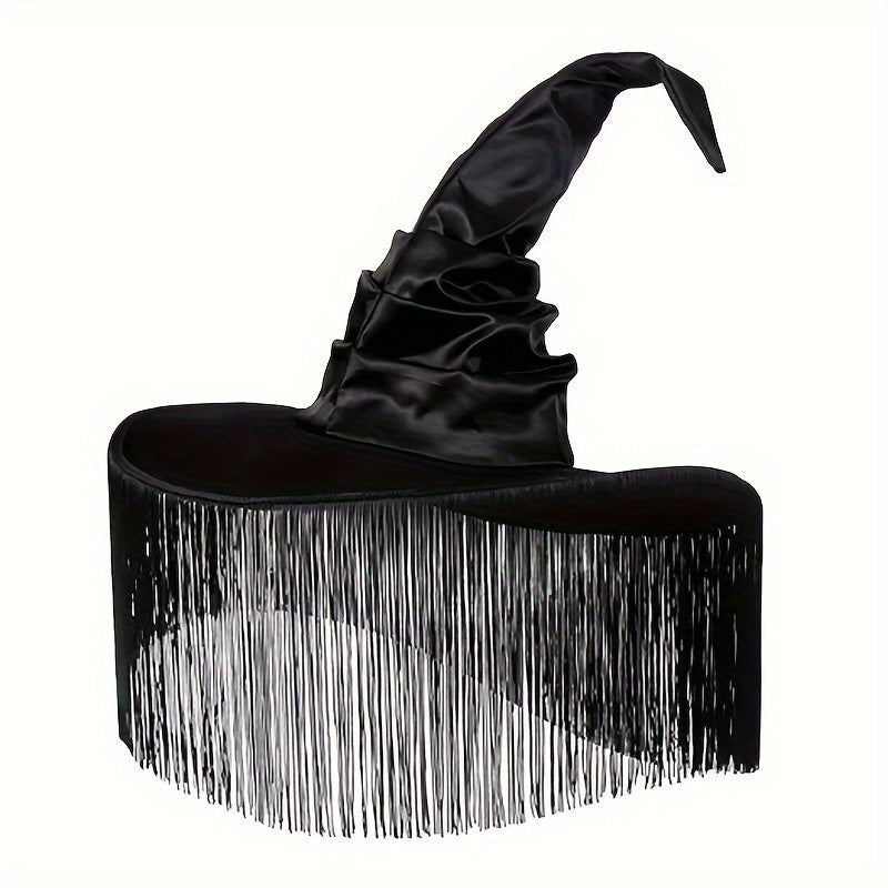 Black Tassel Witch Hat