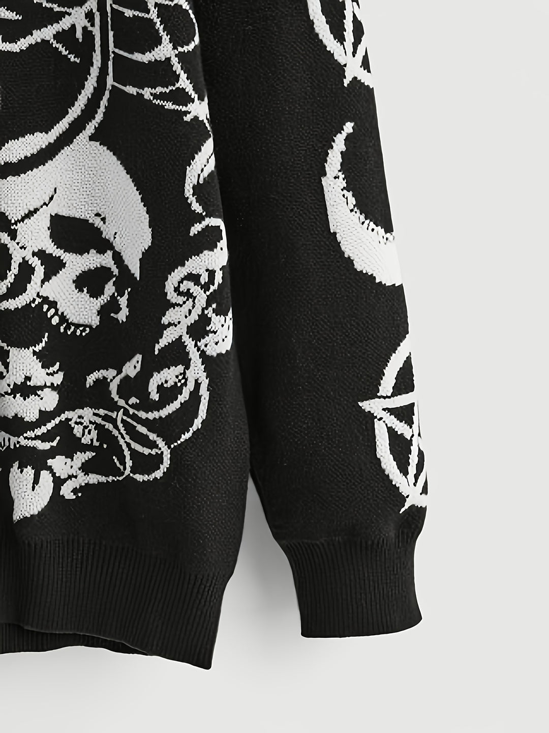 Black Witch Cat Sweater