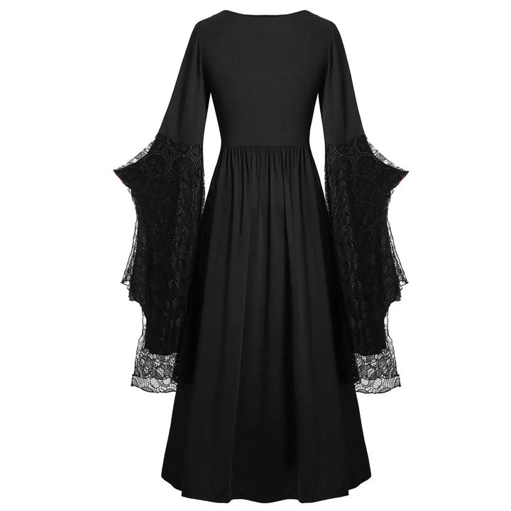 Black Witch Halloween Costume - Back