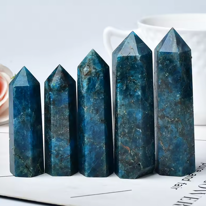 Blue Apatite Towers