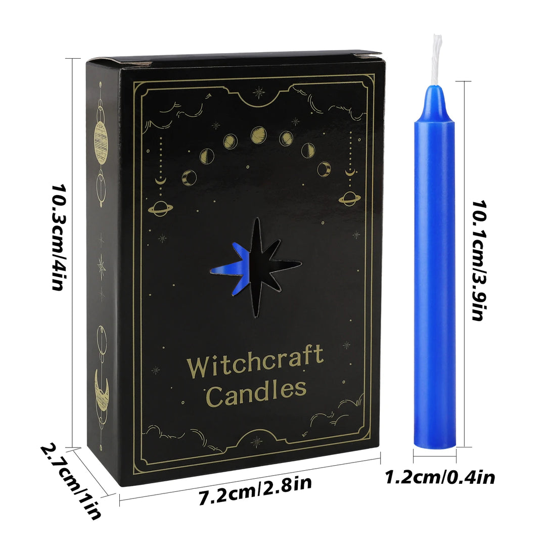 Blue Candles For Spells