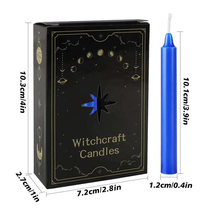 Blue Candles For Spells