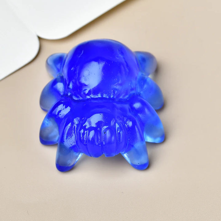 Blue Opalite Crystal Spider