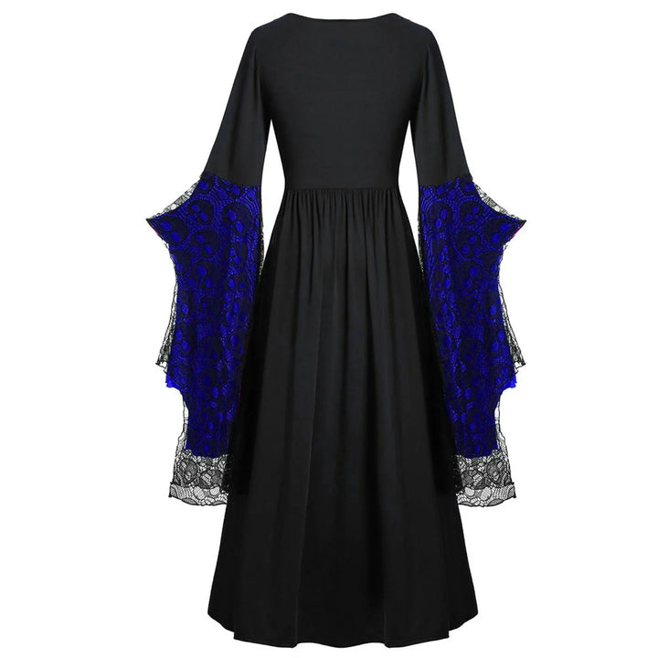 Blue Witch Halloween Costume - Back