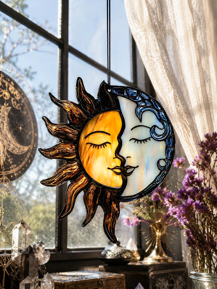 Boho Celestial Sun Catcher