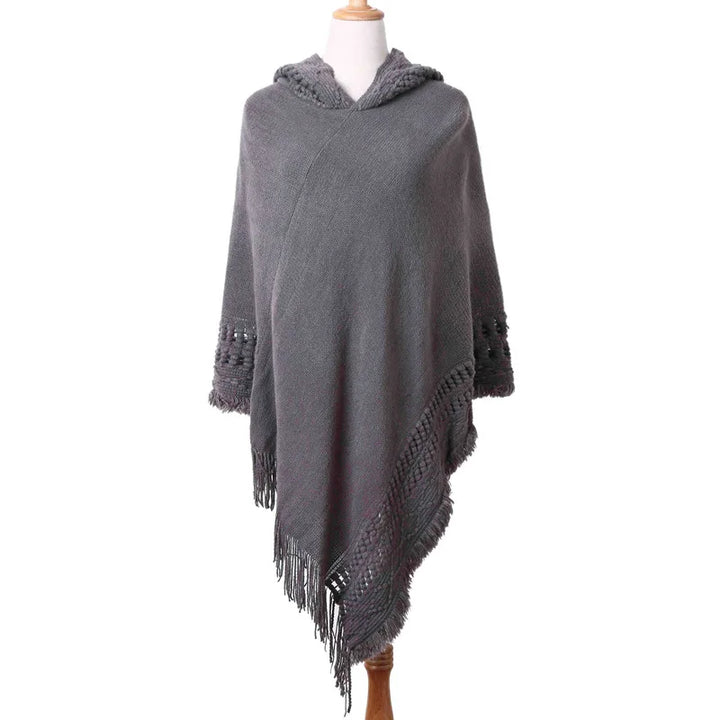 Boho Gray Shawl