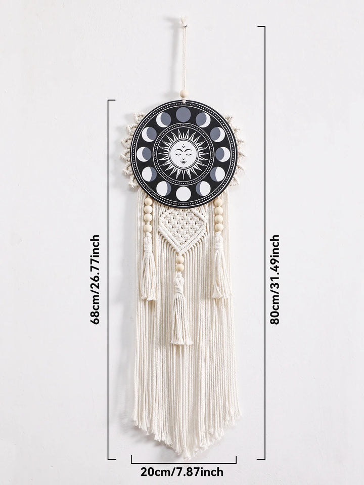 Boho Macrame Tassel Wall Decor