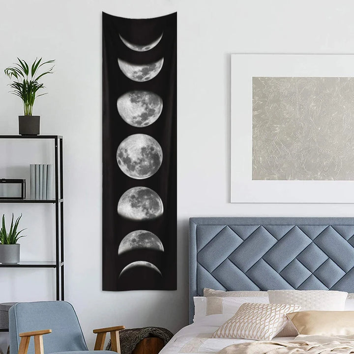 Boho Moon Phase Banner