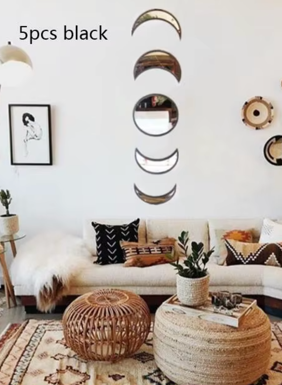 Boho Moon Phase Mirror