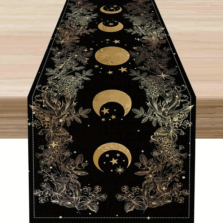 Boho Moon Phase Table Runner