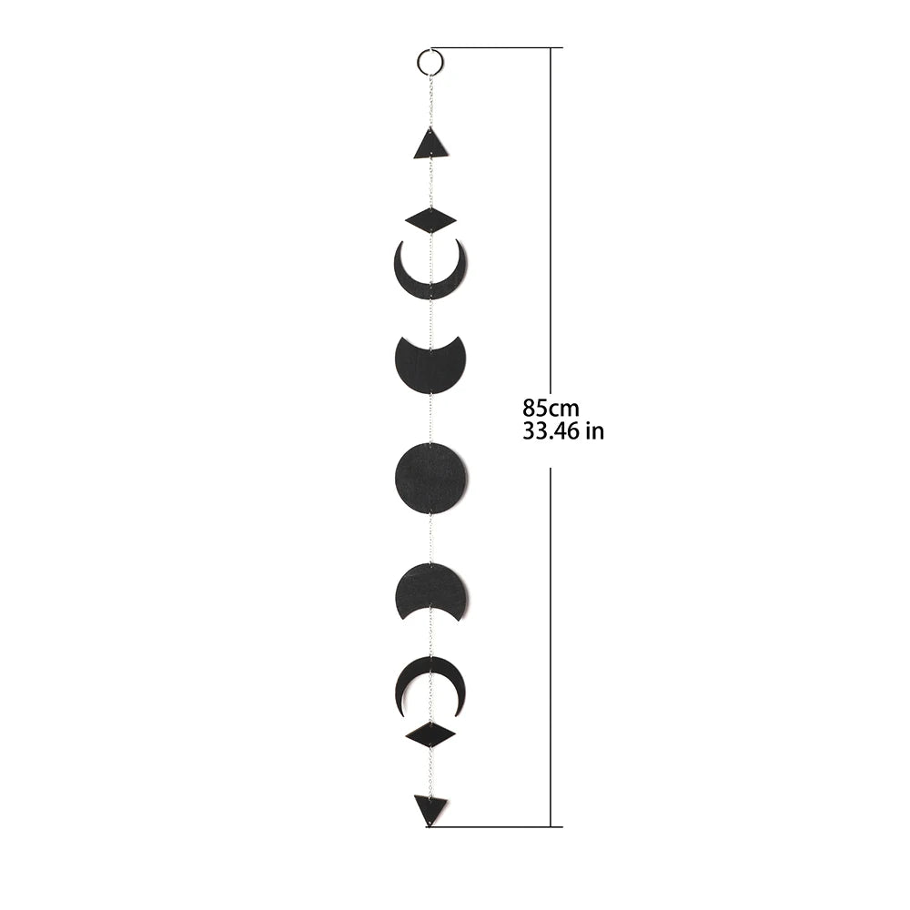 Boho Moon Phase Wall Hanger