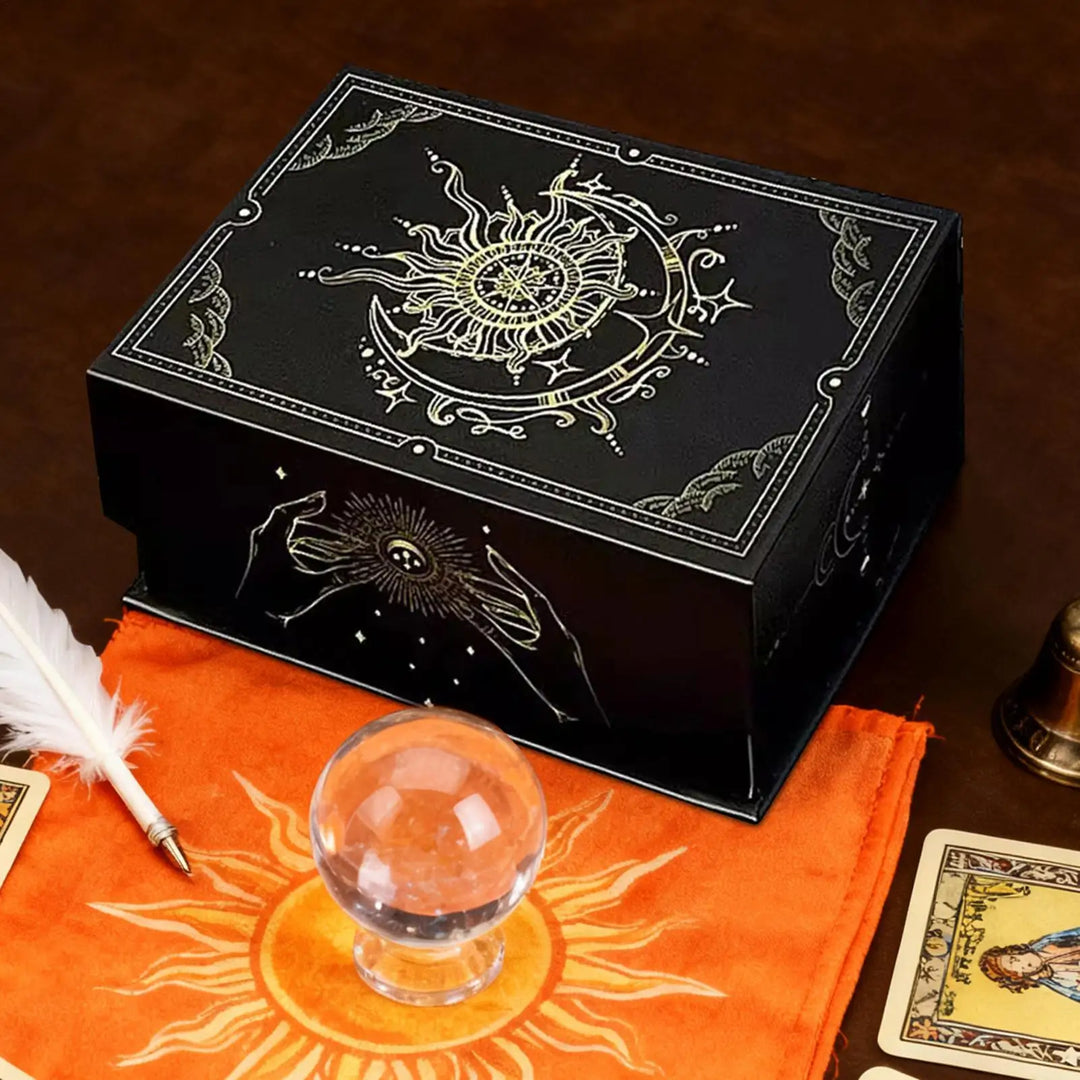 Boho Moon and Sun Wood Box