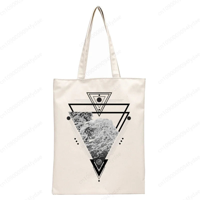 Boho Triangle Tote Bag