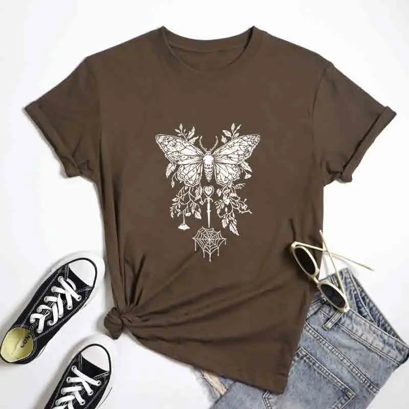 Brown Death Moth T-Shirt