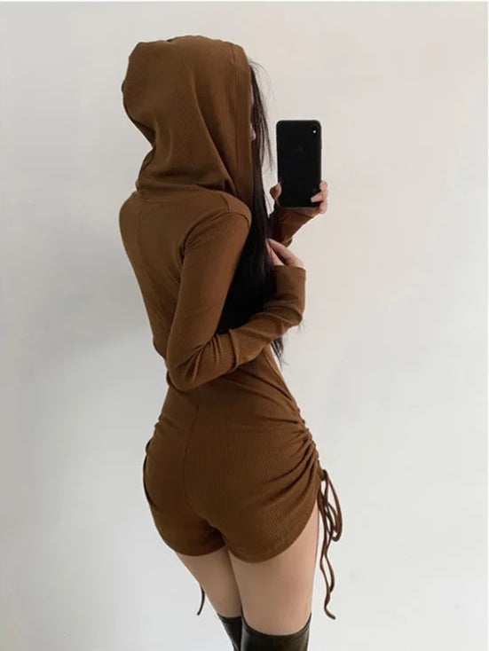 Brown Onesie Back