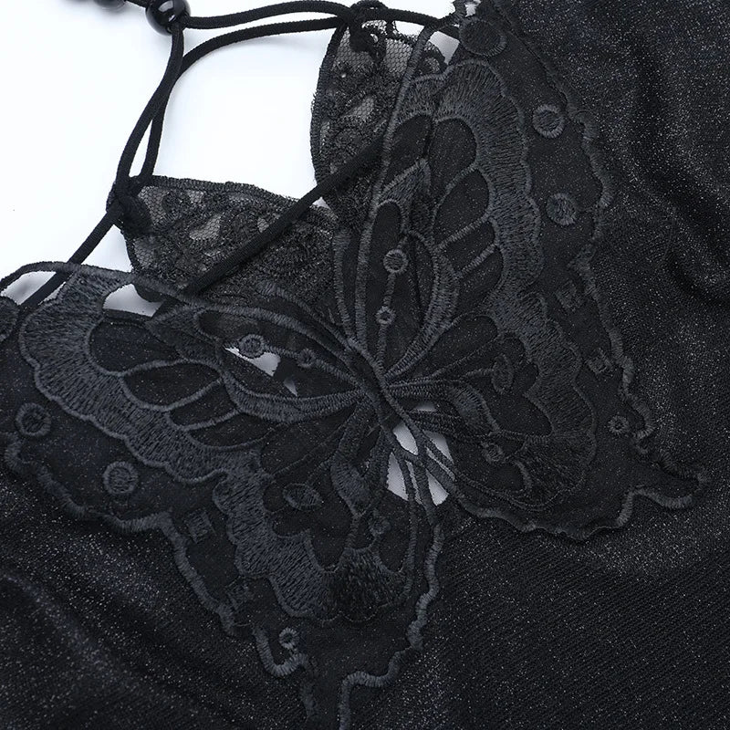 Butterfly Lace Dress