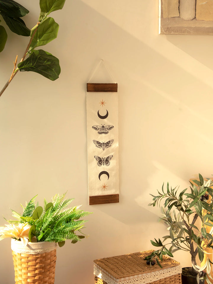 Butterfly Moon Wall Tapestry