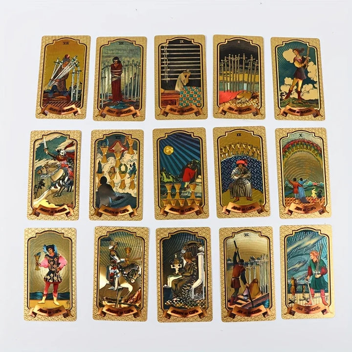Buy Gold Foil Tarot Cards