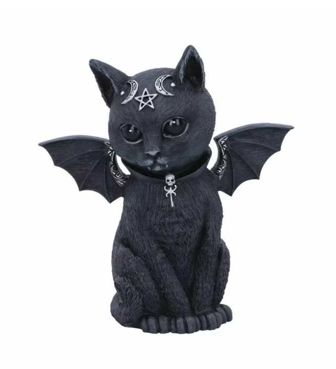 Cat Bat Statue
