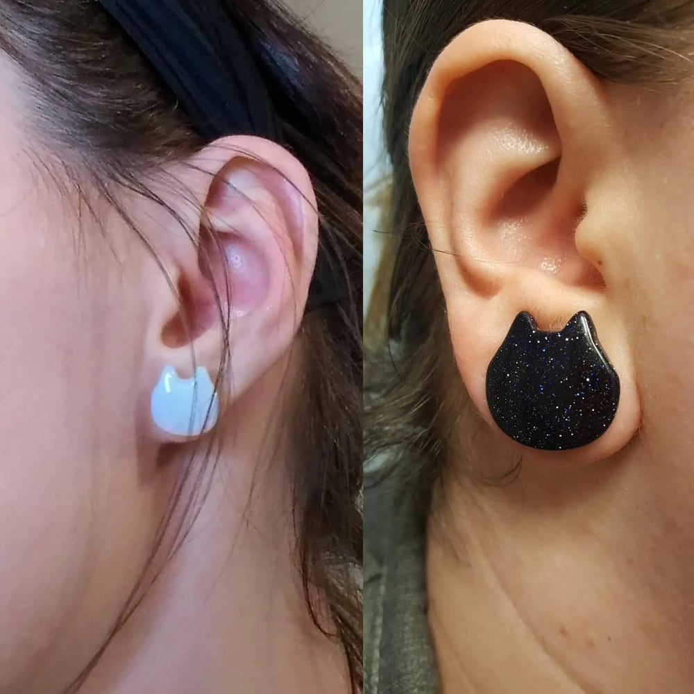 Cat Head Ear Gauges